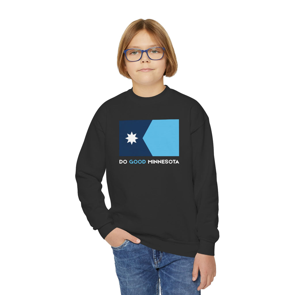 Do Good Minnesota Youth Crewneck Sweatshirt