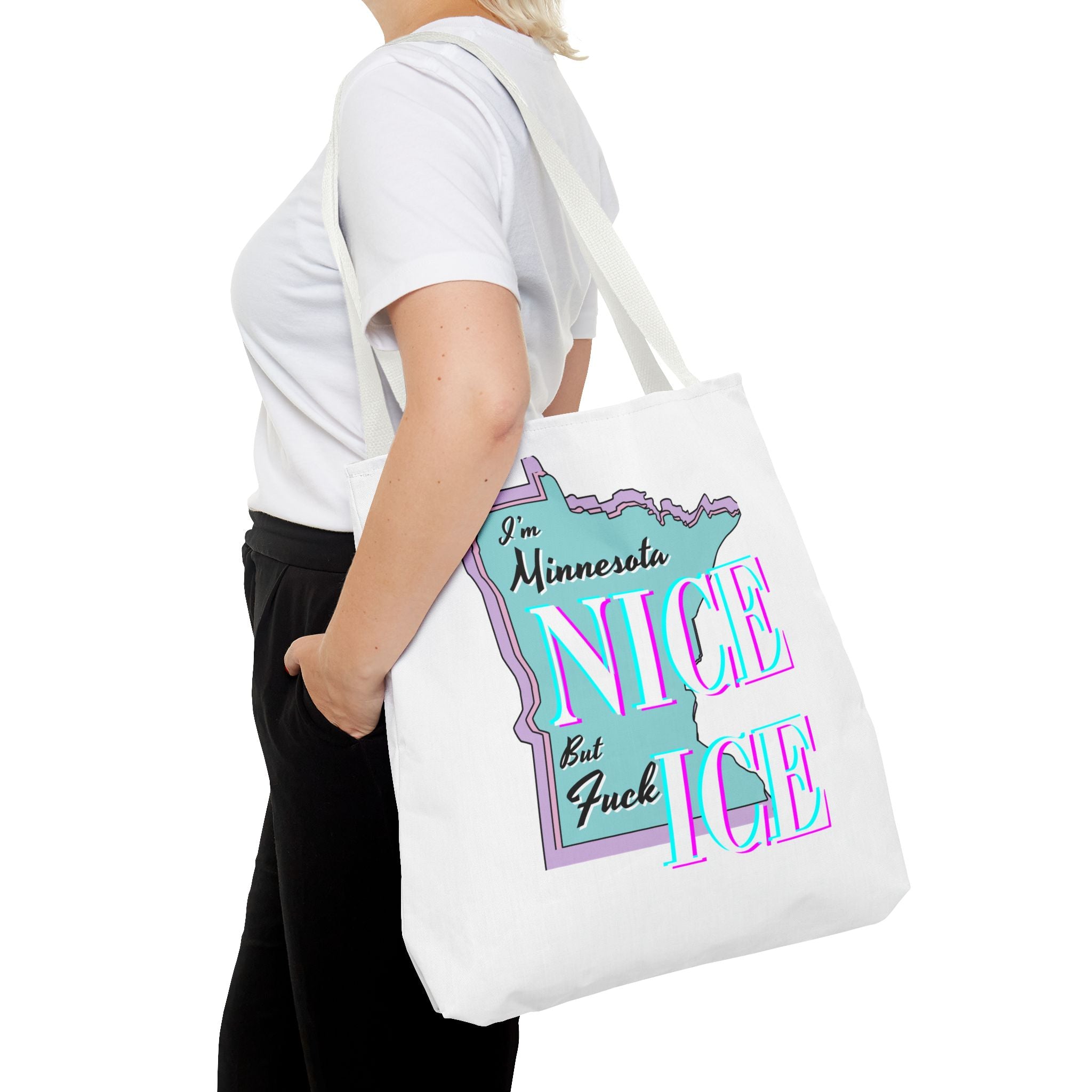 Minnesota Nice F Ice Tote Bag