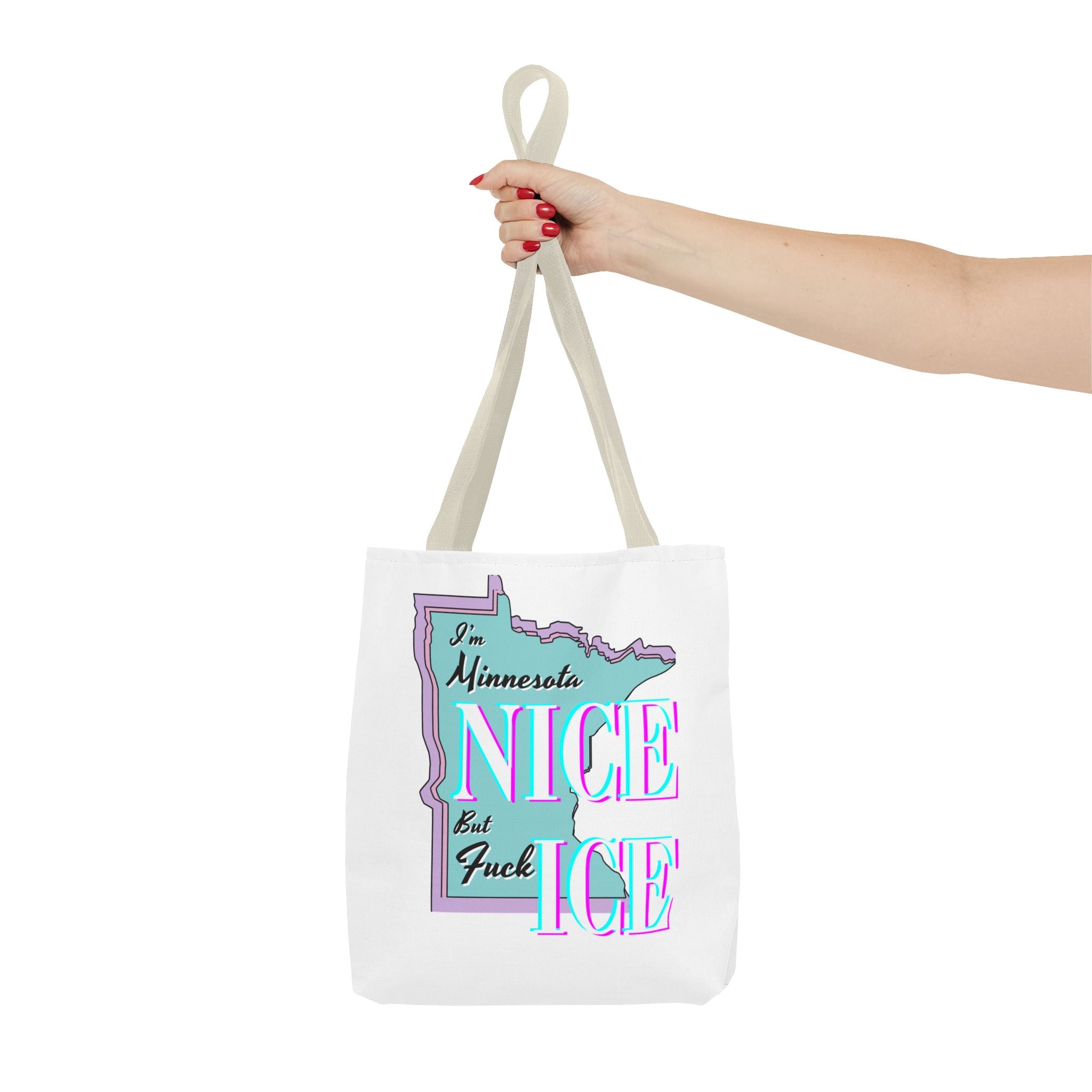 Minnesota Nice F Ice Tote Bag