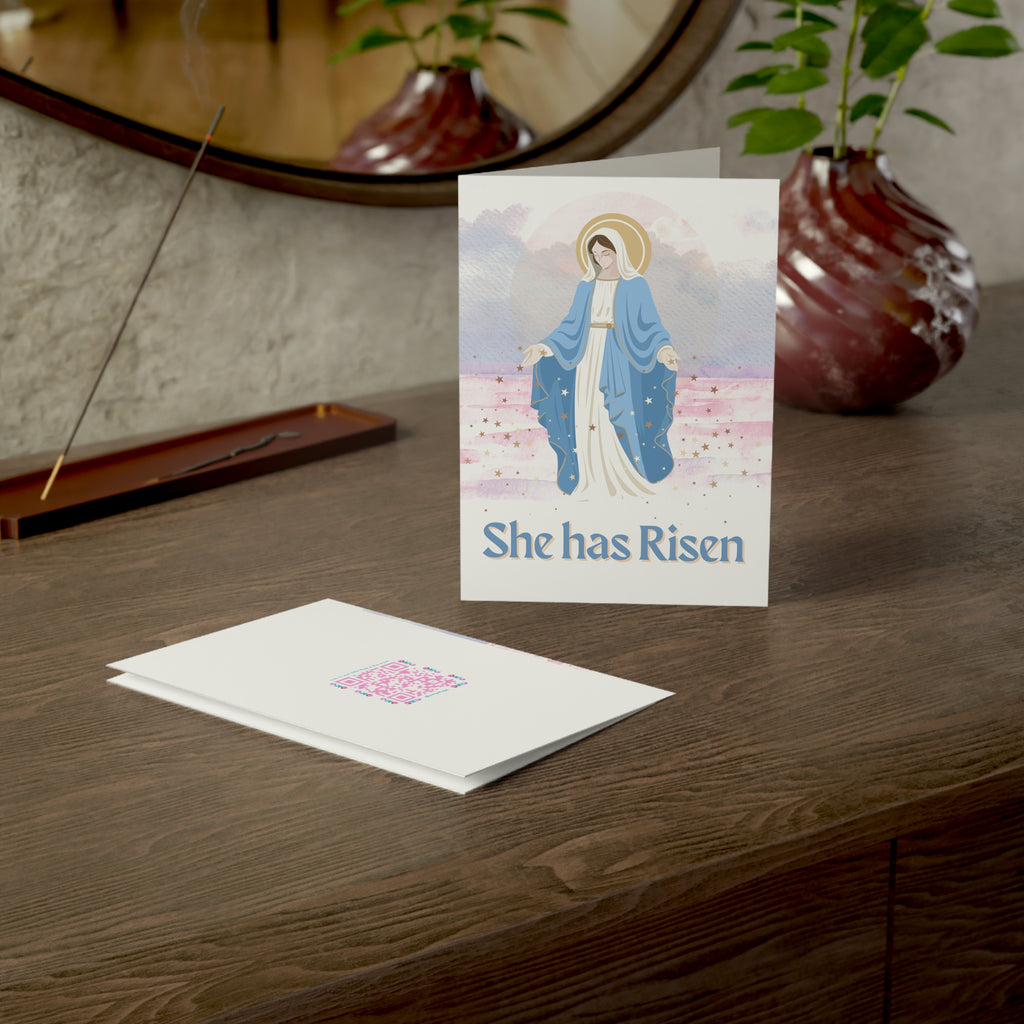"She Has Risen" Greeting Card (Pack of 1/10/30/50)