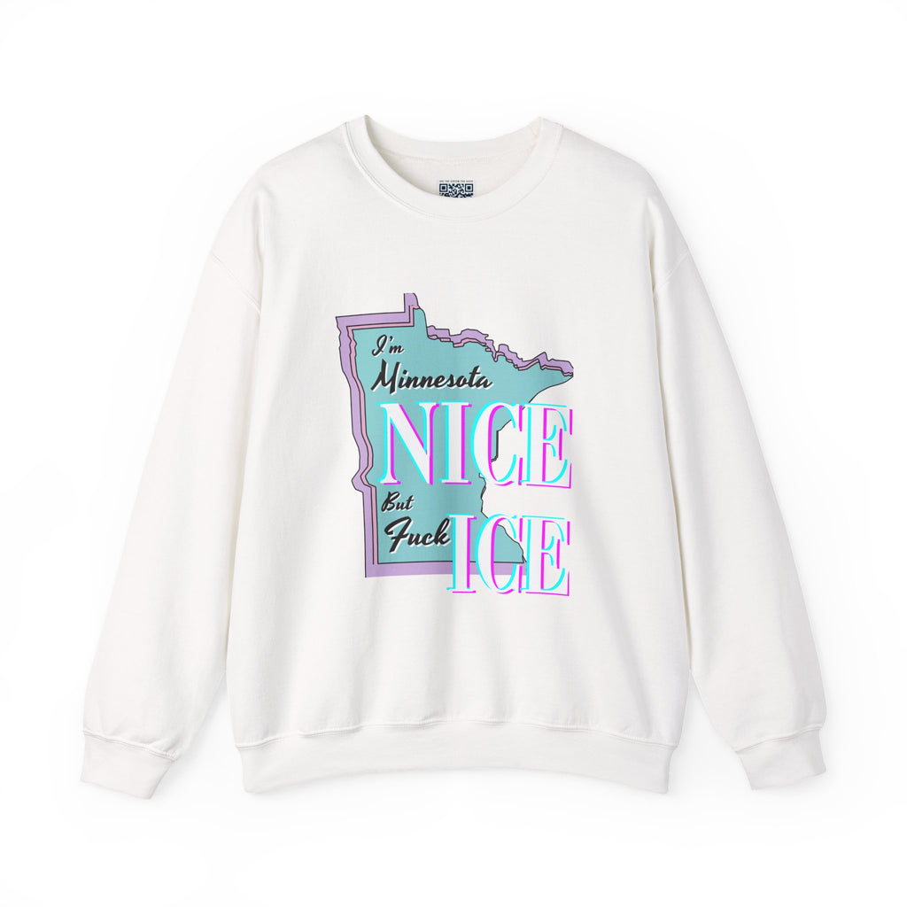 Minnesota Nice F Ice Ice Crewneck Sweatshirt
