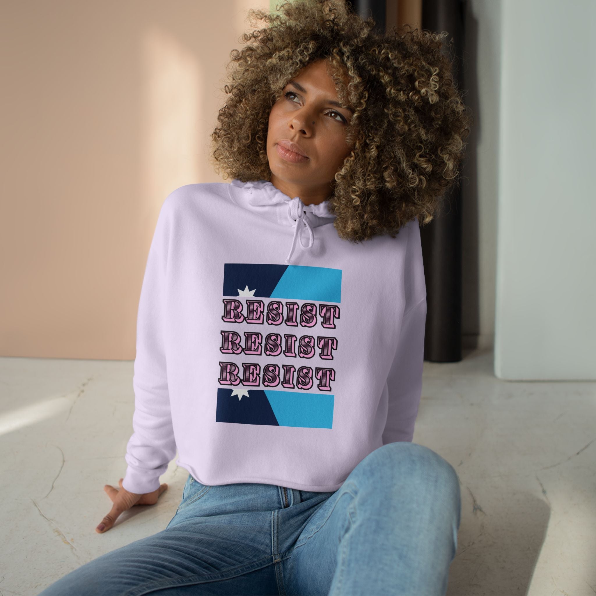 MN Resist Crop Hoodie