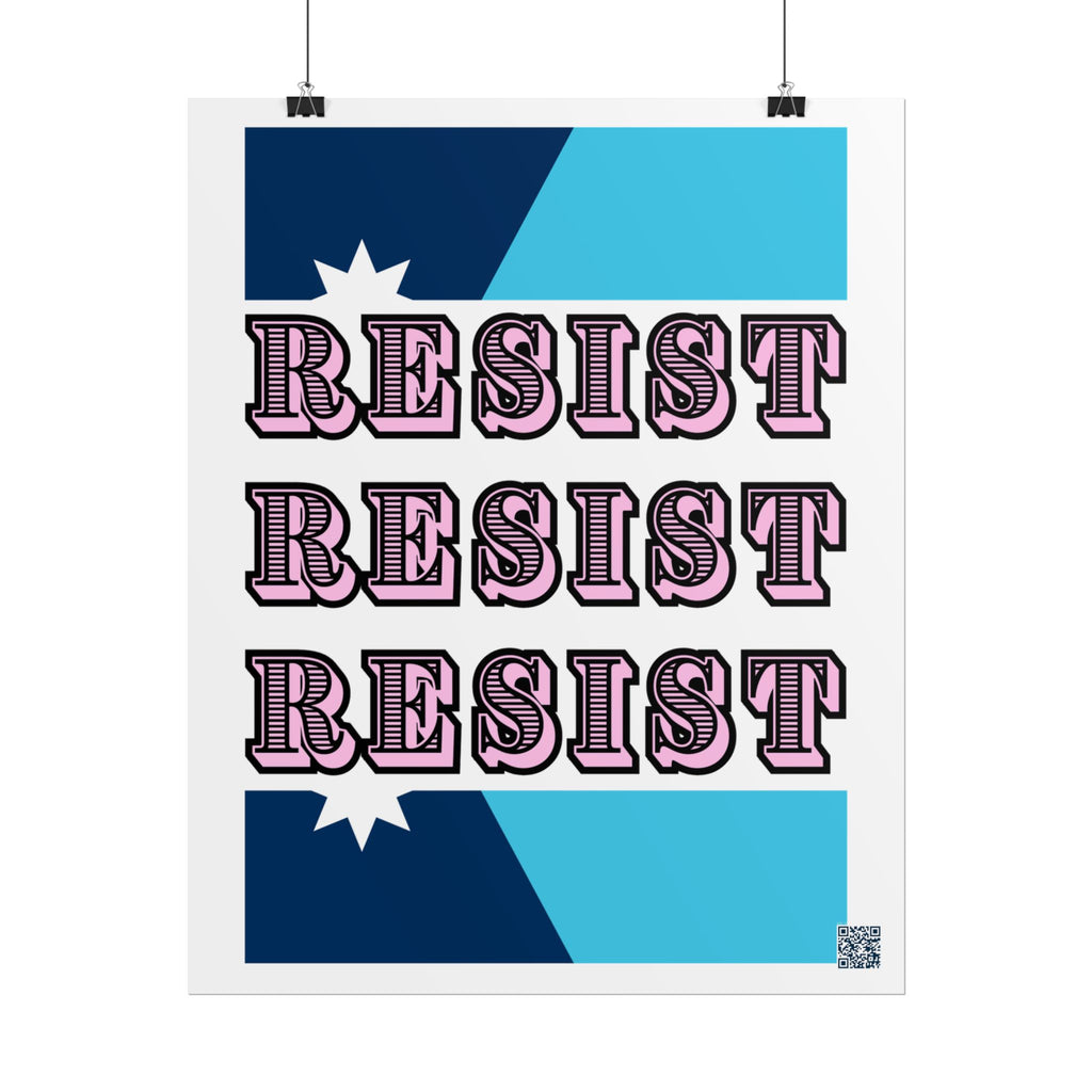 MN Resist Rolled Poster