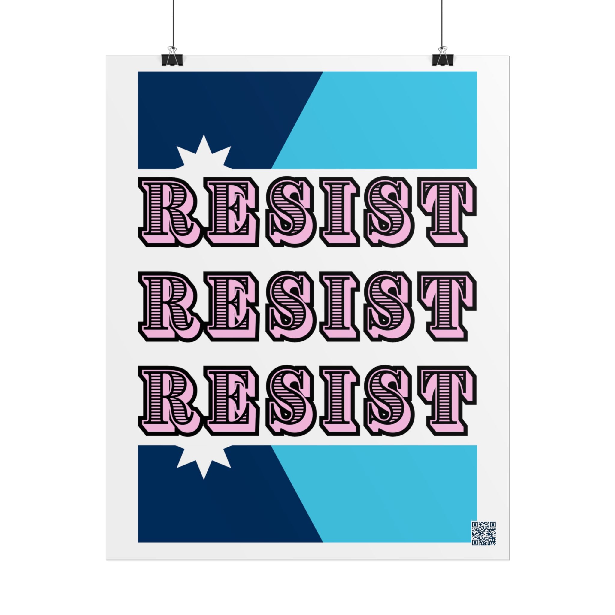MN Resist Rolled Poster