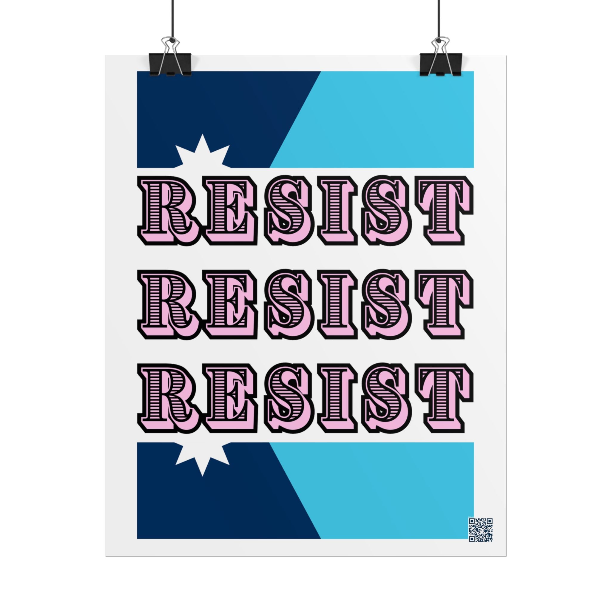 MN Resist Rolled Poster