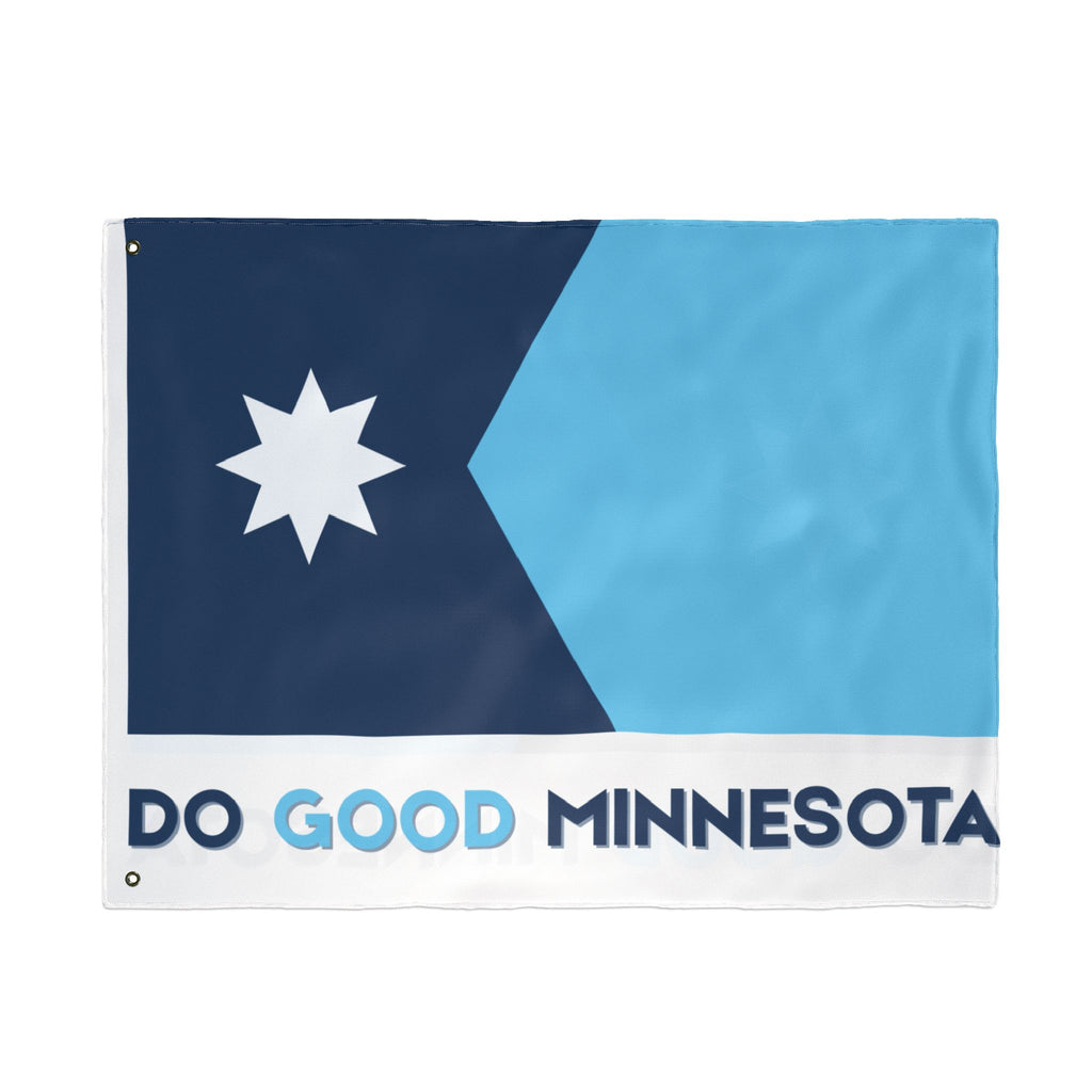 Do GOOD Minnesota Flag — Double-Sided