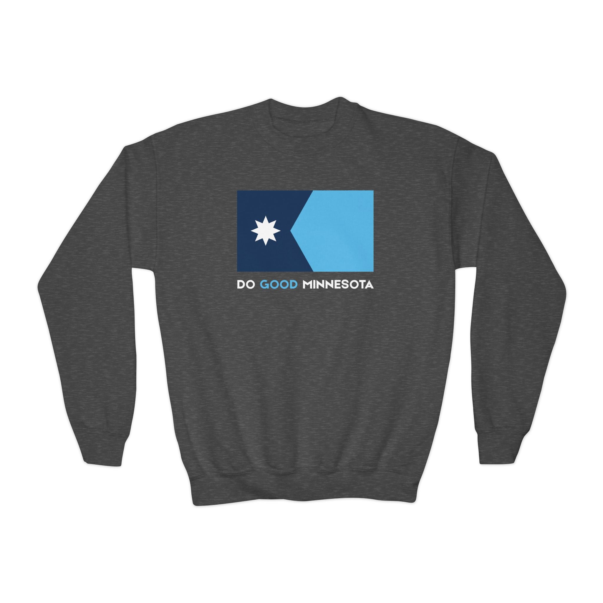 Do Good Minnesota Youth Crewneck Sweatshirt