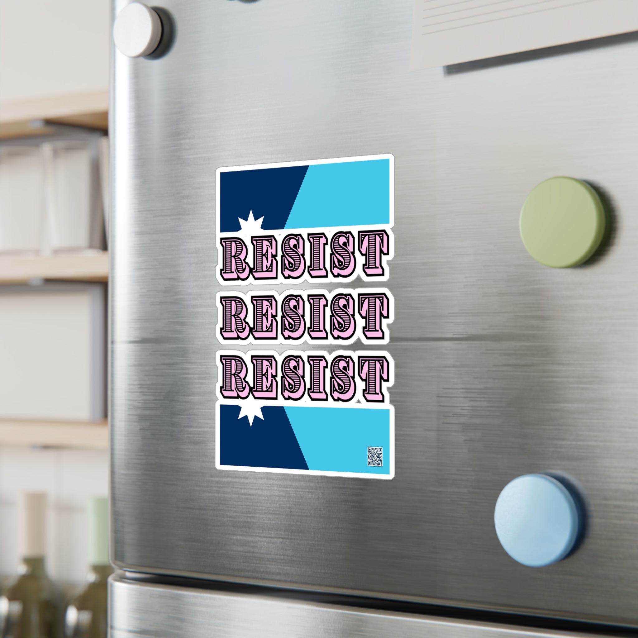 MN Resist Triple-Stack Vinyl Sticker