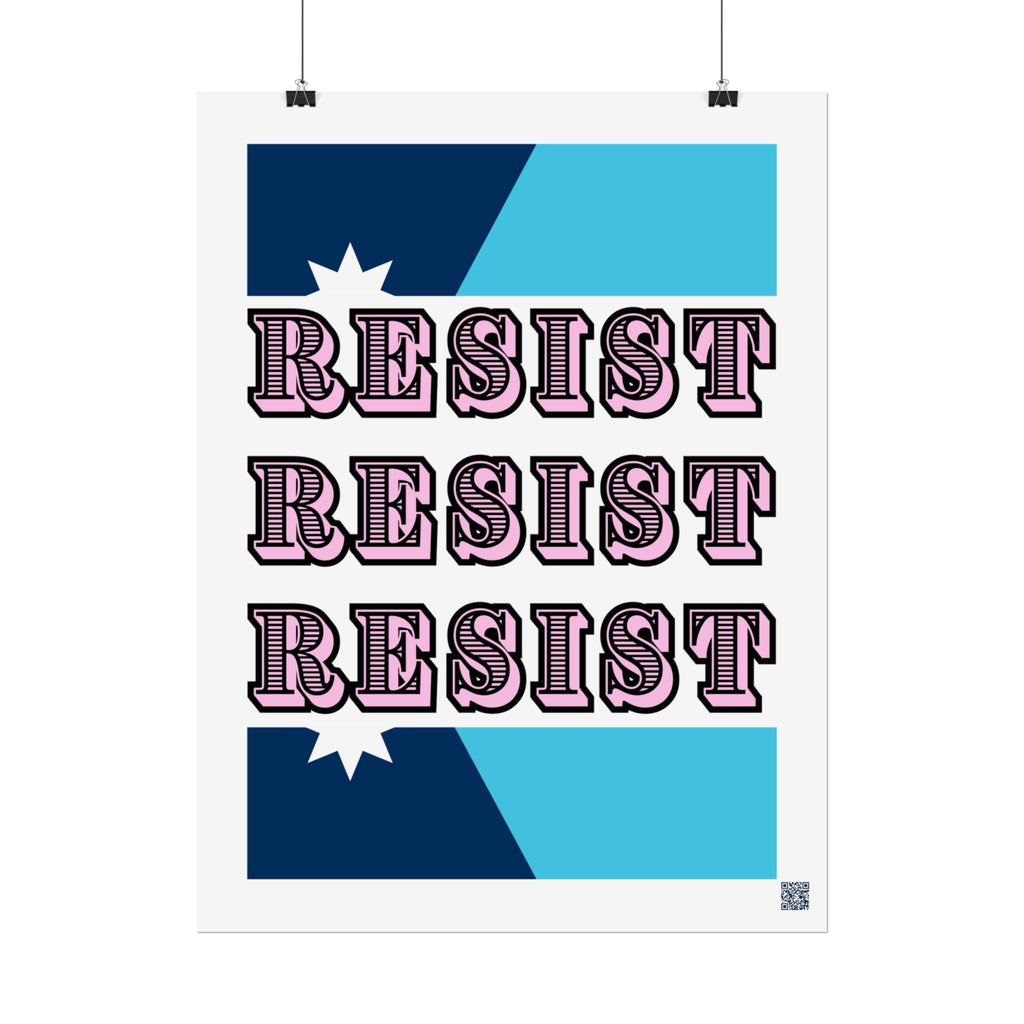 MN Resist Rolled Poster