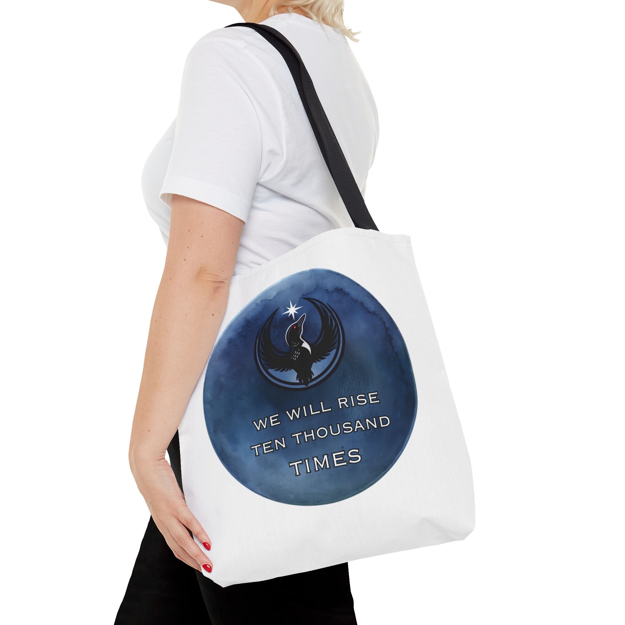 We Will Rise 10,000 Times Tote Bag