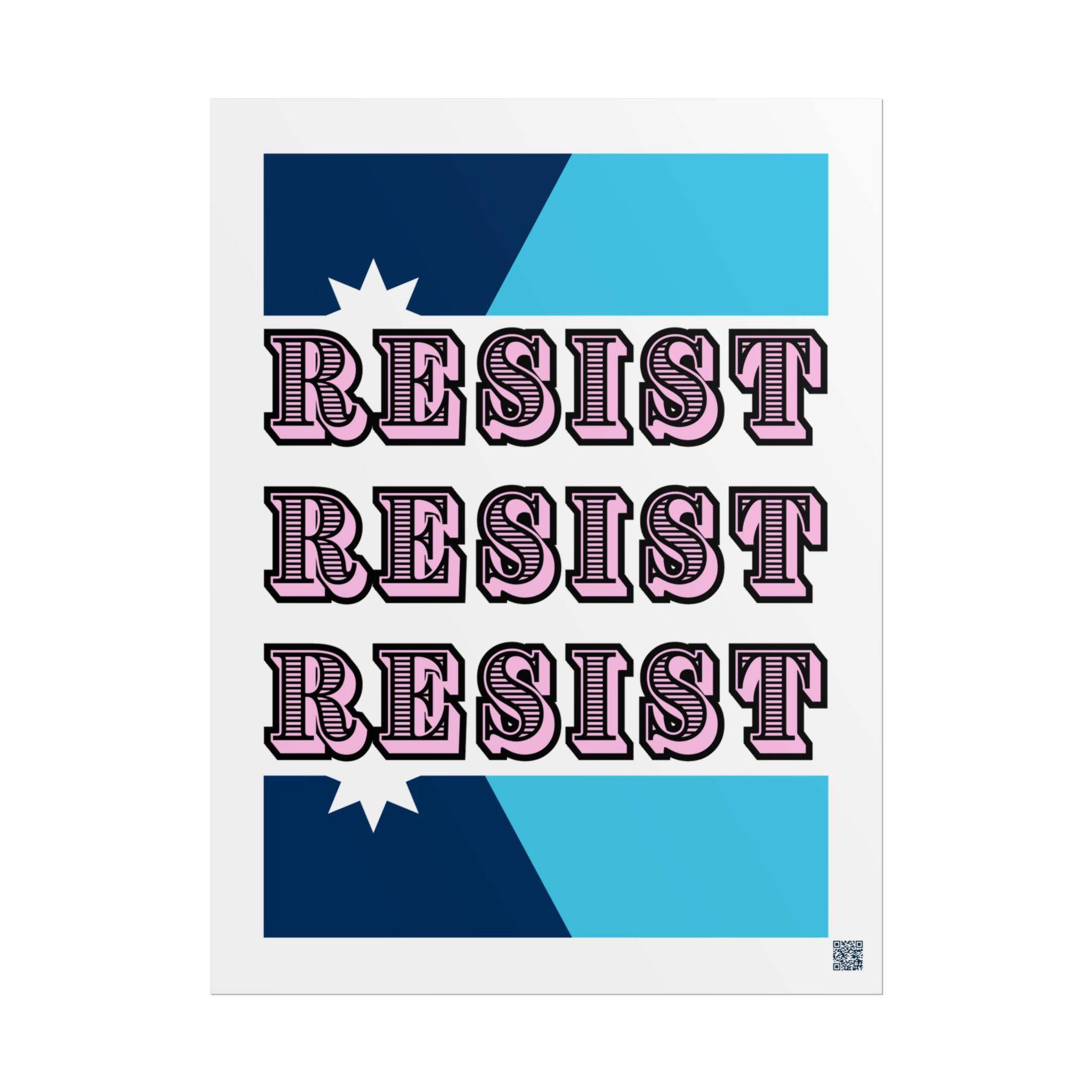 MN Resist Rolled Poster
