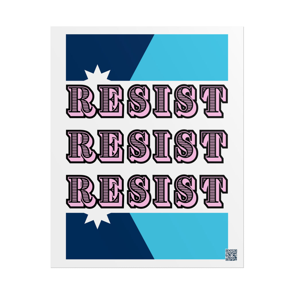 MN Resist Rolled Poster