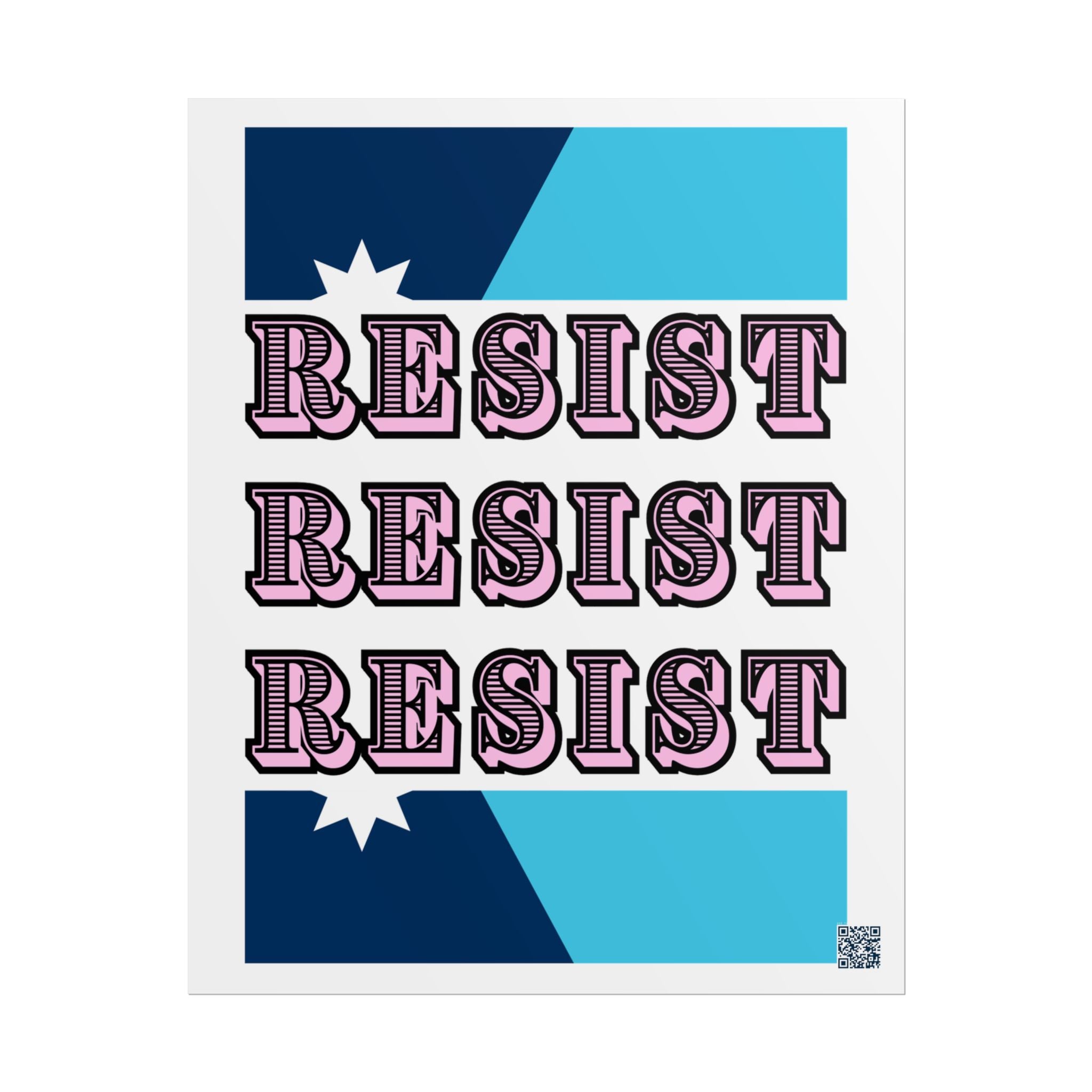 MN Resist Rolled Poster