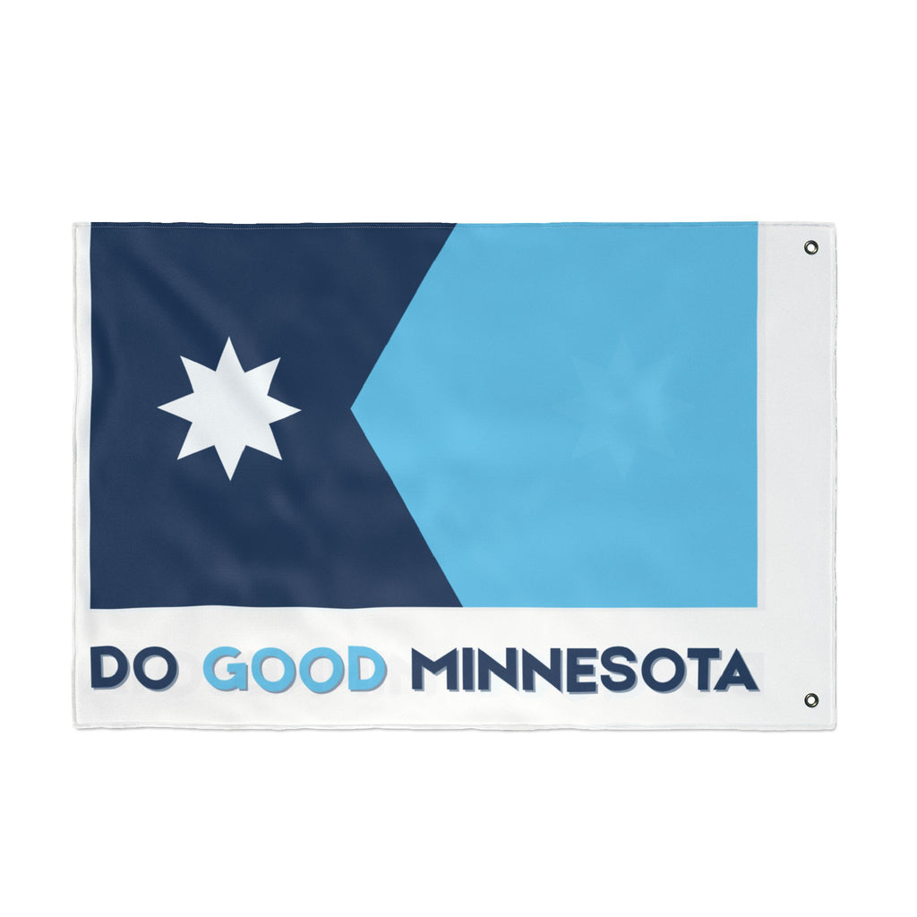 Do GOOD Minnesota Flag — Double-Sided