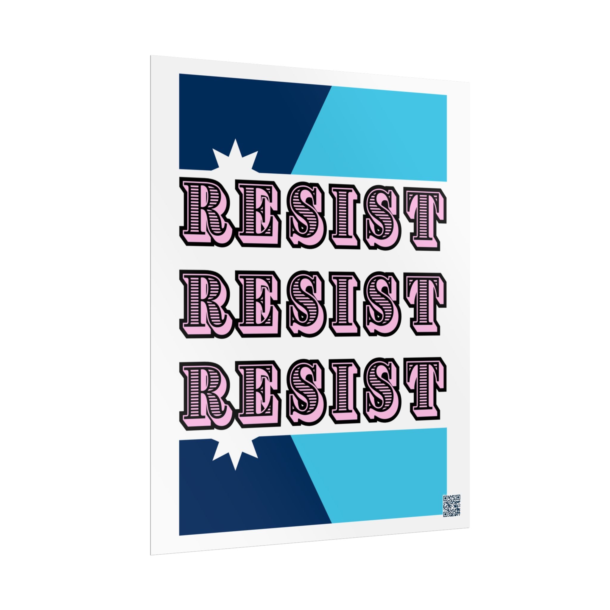 MN Resist Rolled Poster