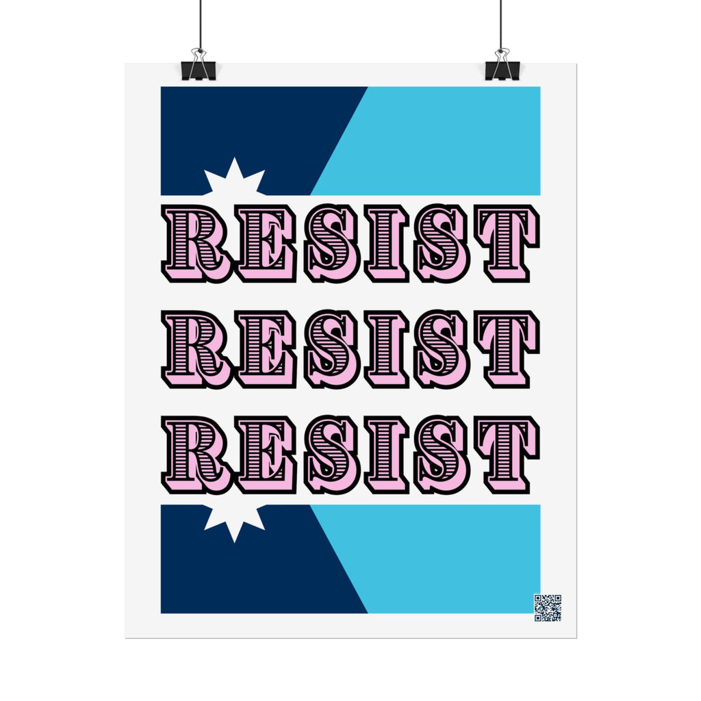 MN Resist Rolled Poster
